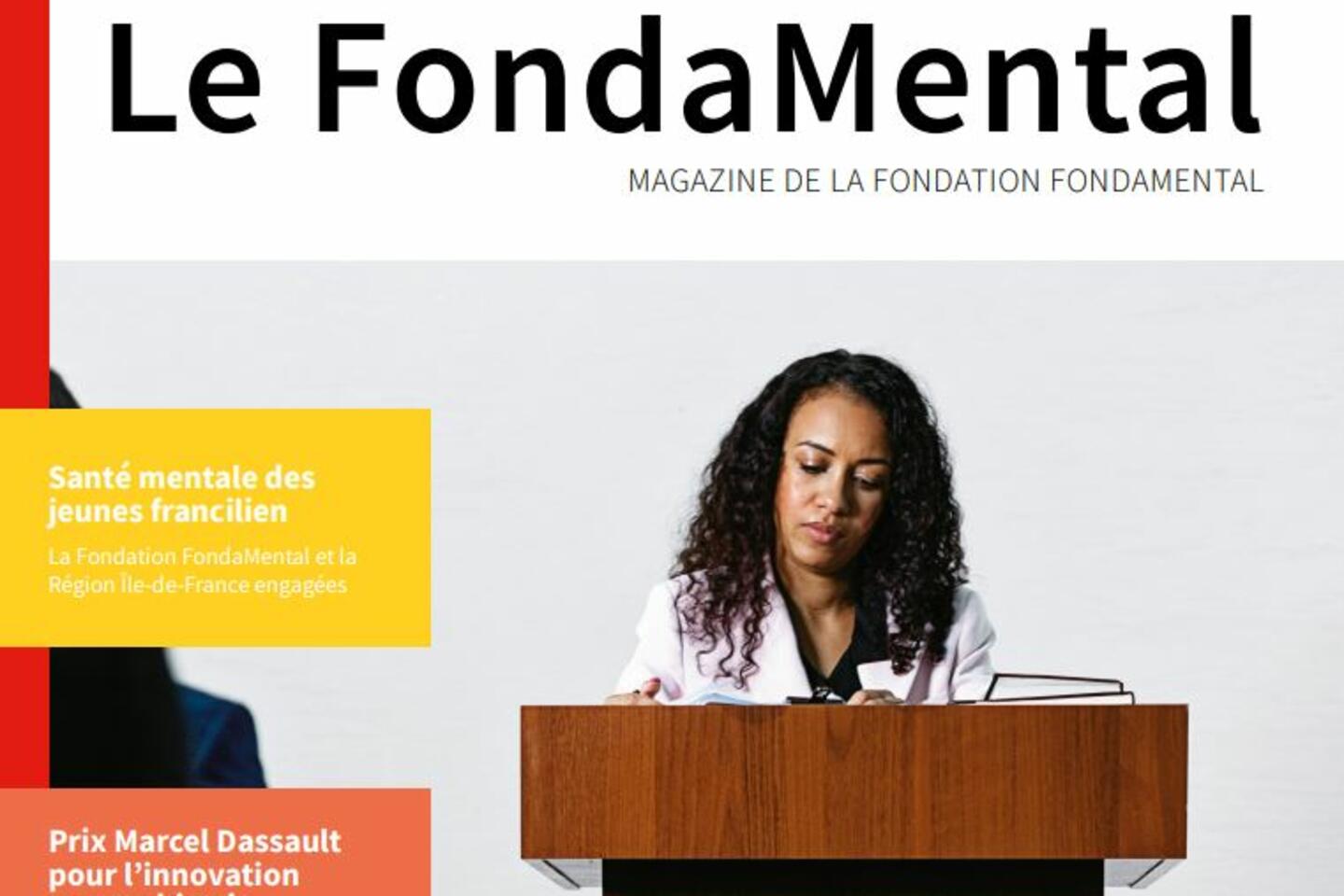 Couverture du magazine de la fondation fondamental