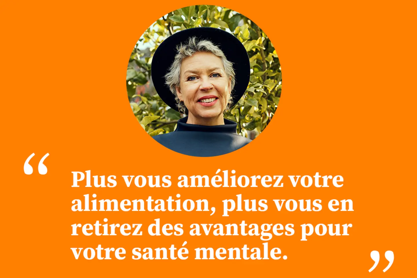 Felice Jacka, Professeur de psychiatrie nutritionnelle (Université Deakin, Australie)