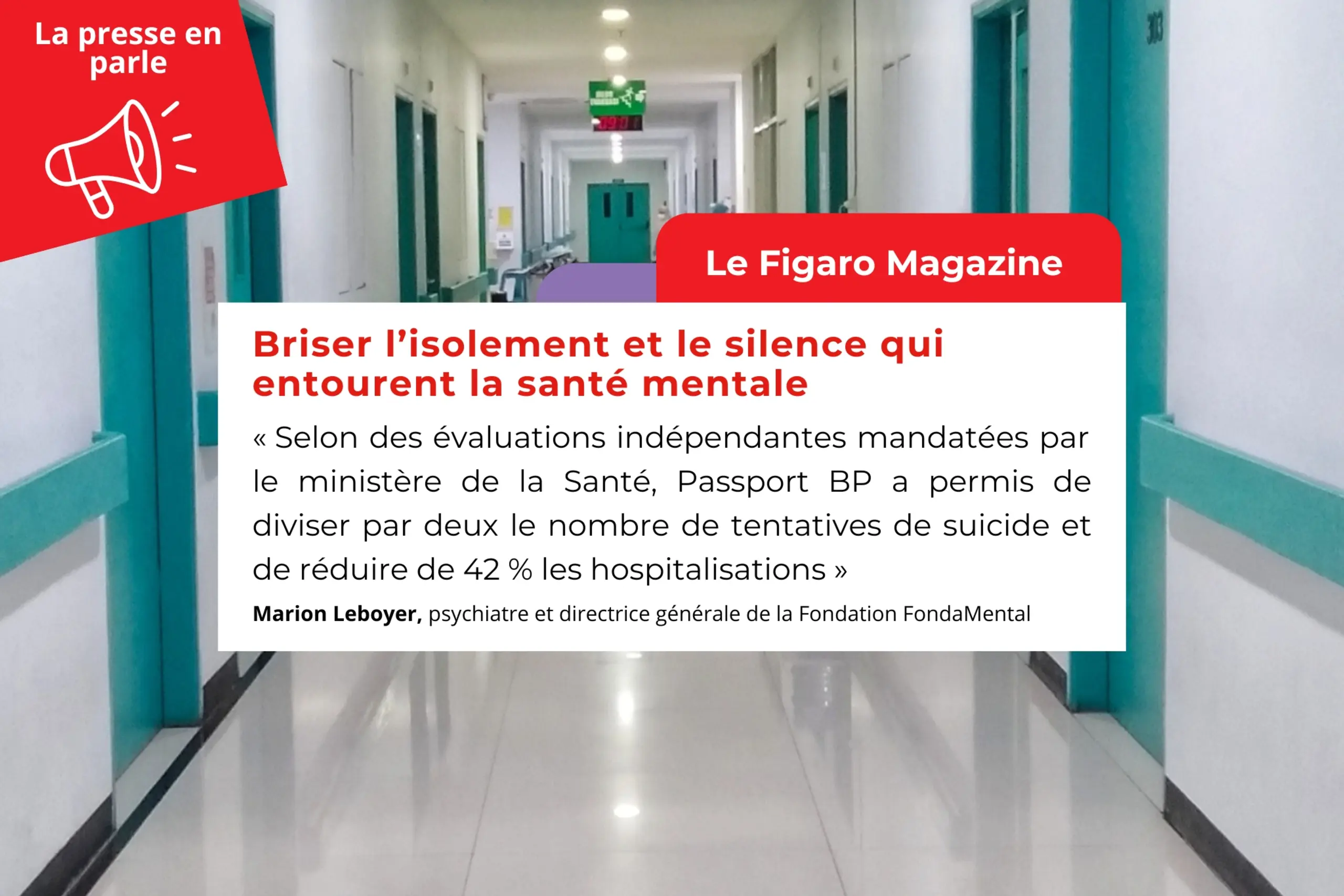 Briser l’isolement et le silence qui entourent la santé mentale