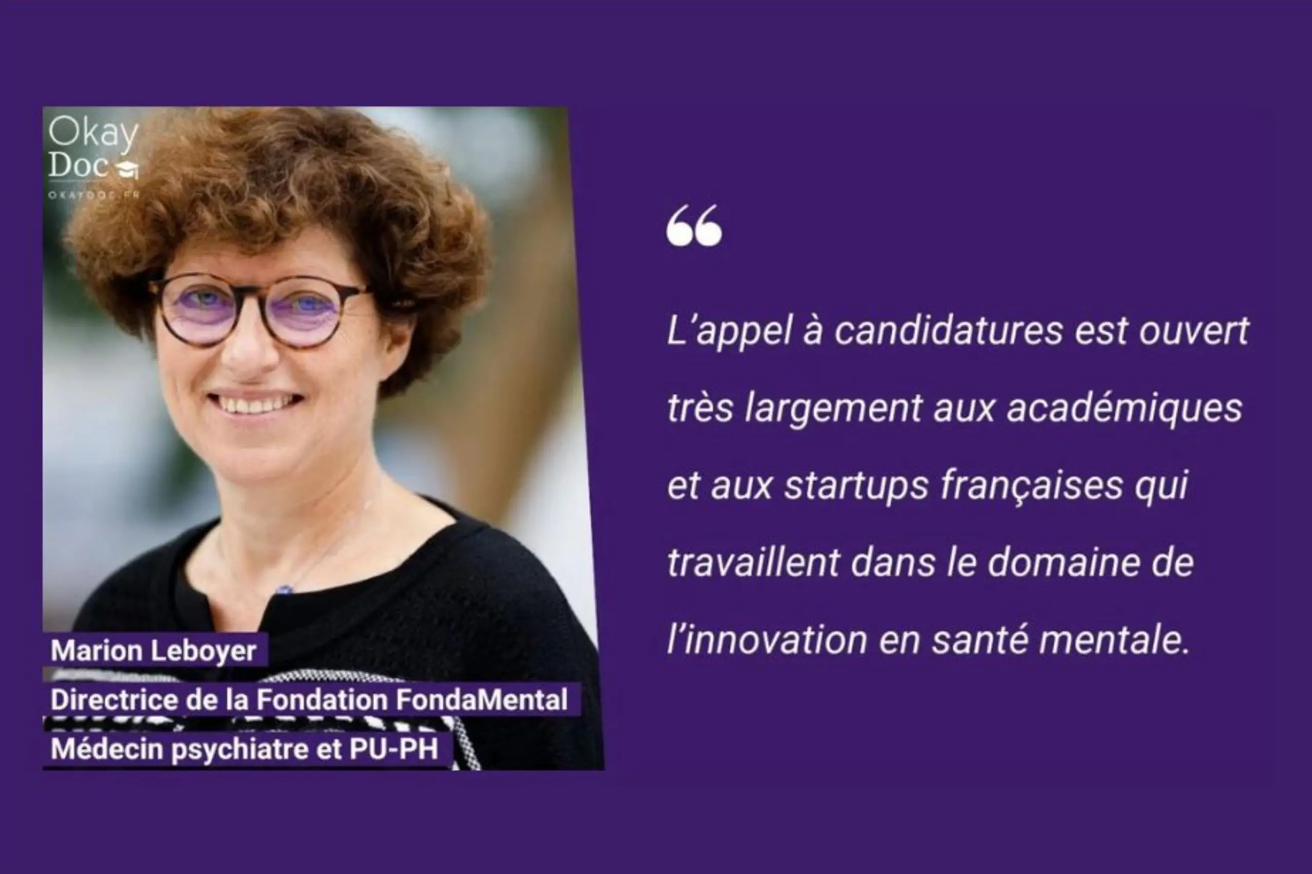 Interview Marion Leboyer : Prix Marcel Dassault 2024 Interview Marion Leboyer : Prix Marcel Dassault 2024