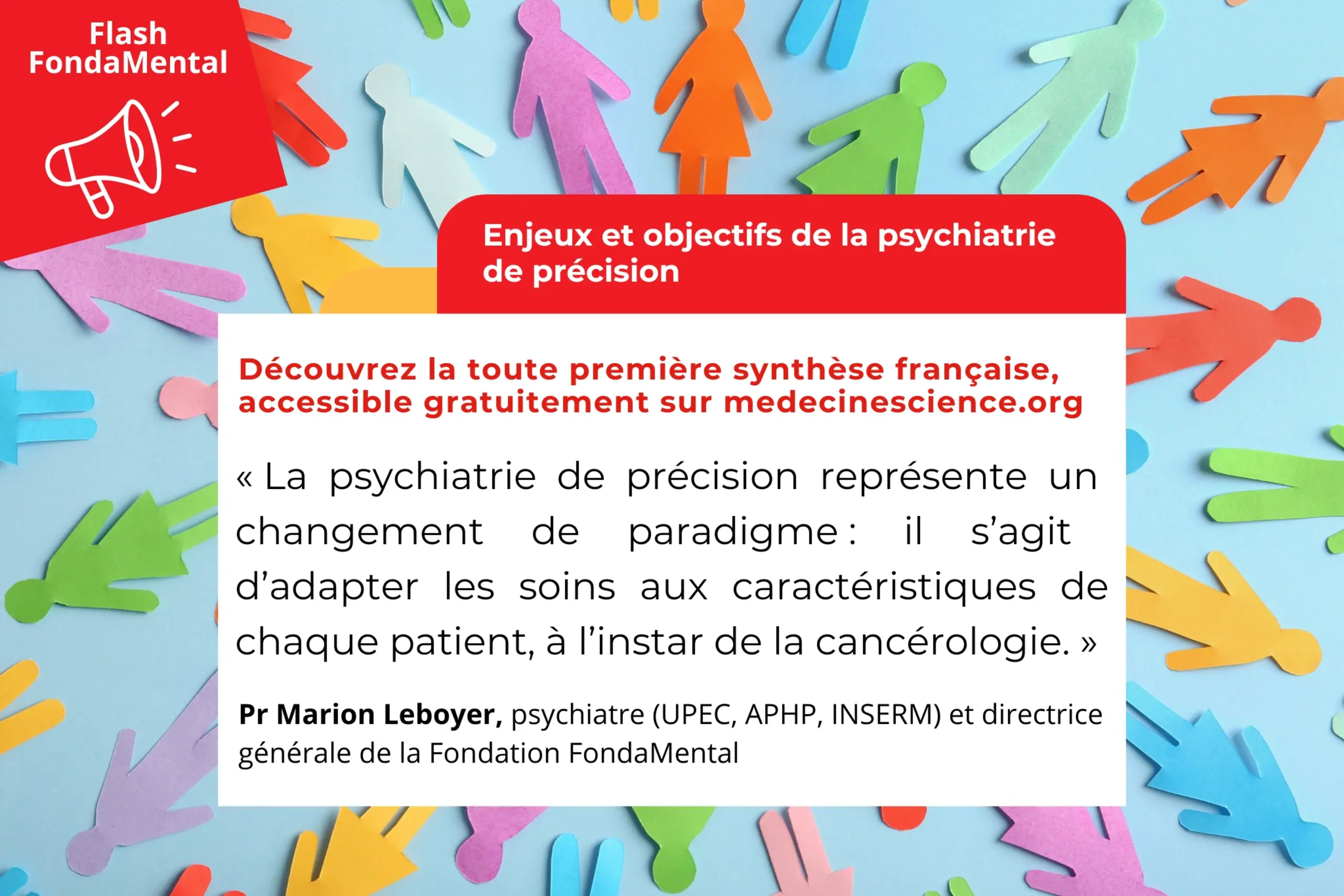 Enjeux et objectifs de la psychiatrie de précision