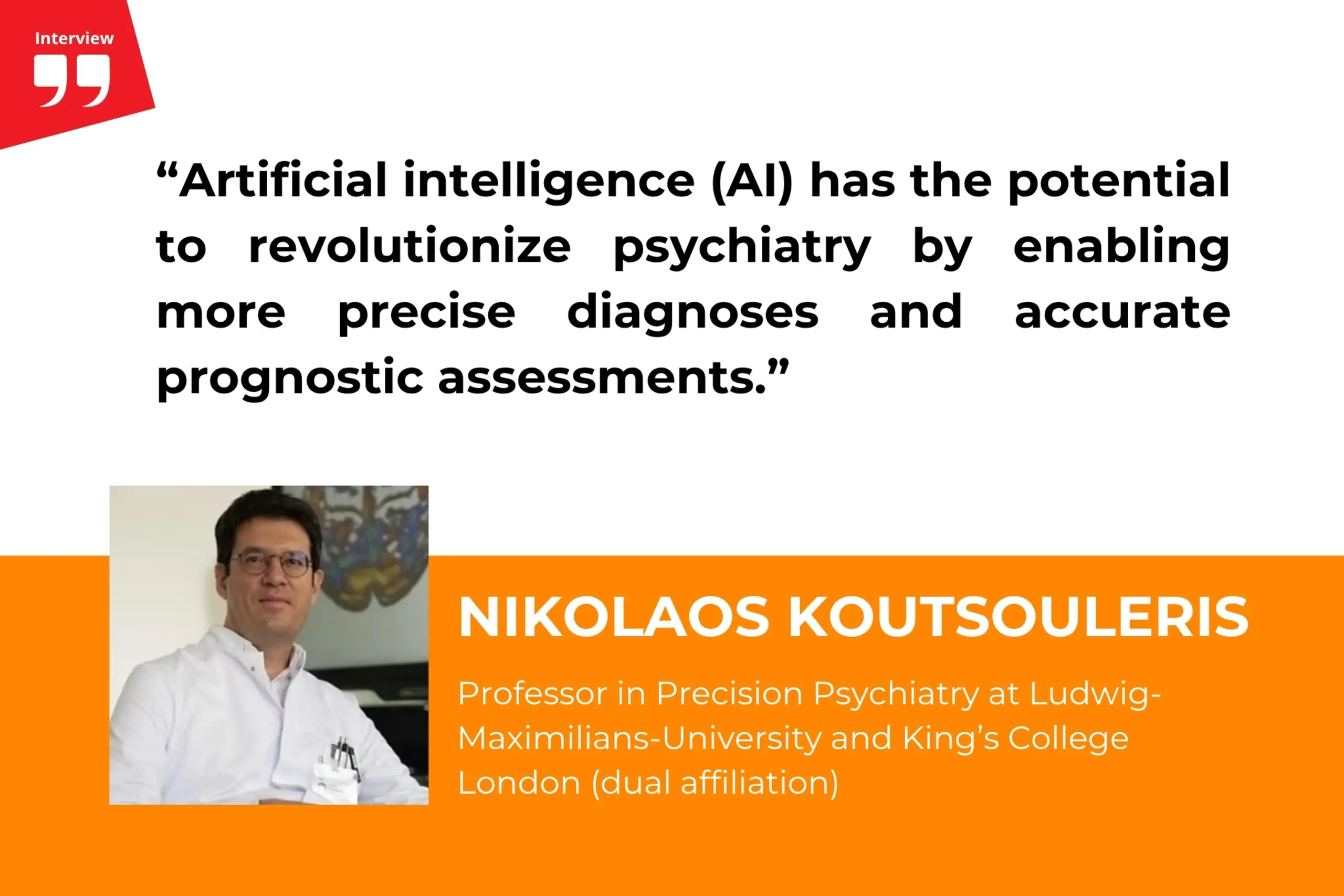 Nikolaos Koutsouleris Interview