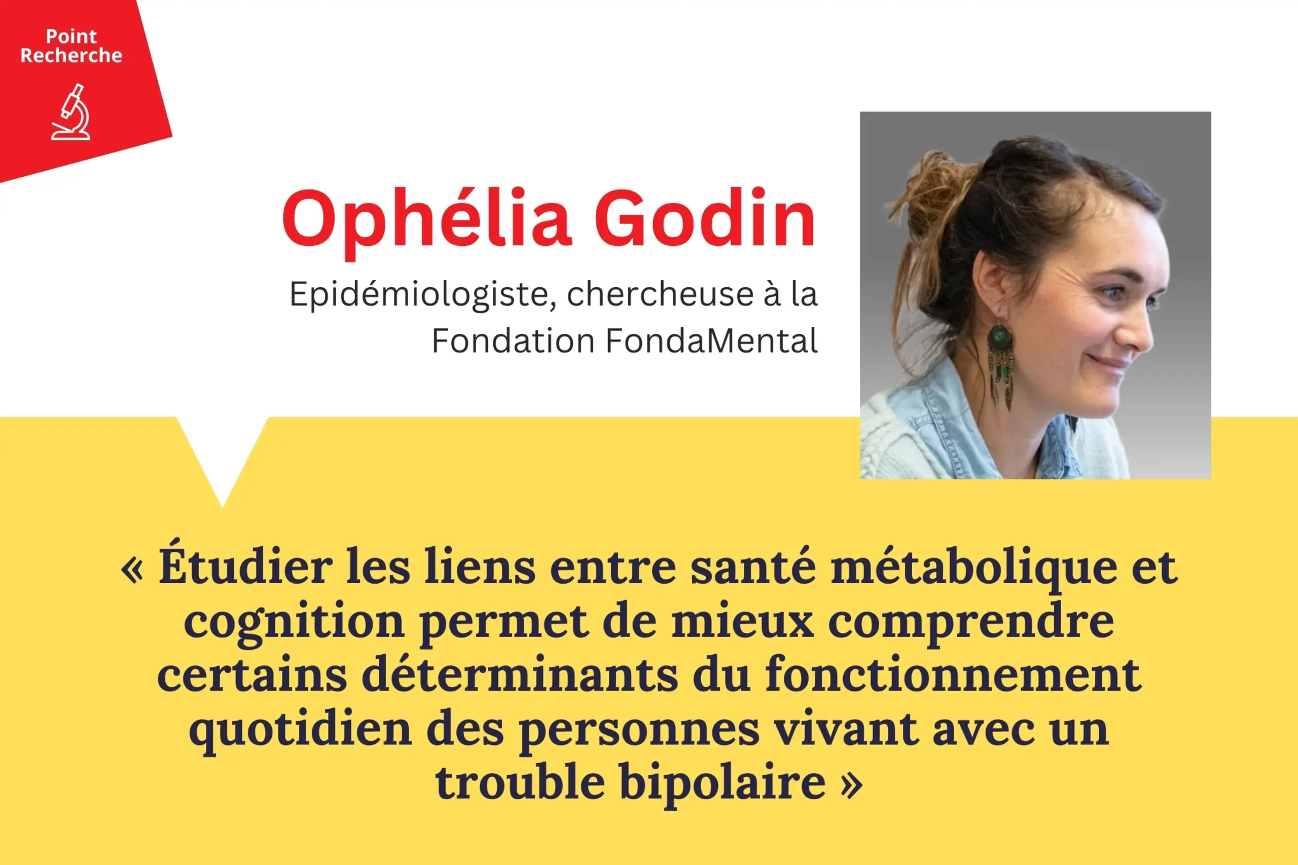 Point recherche Ophélia Godin