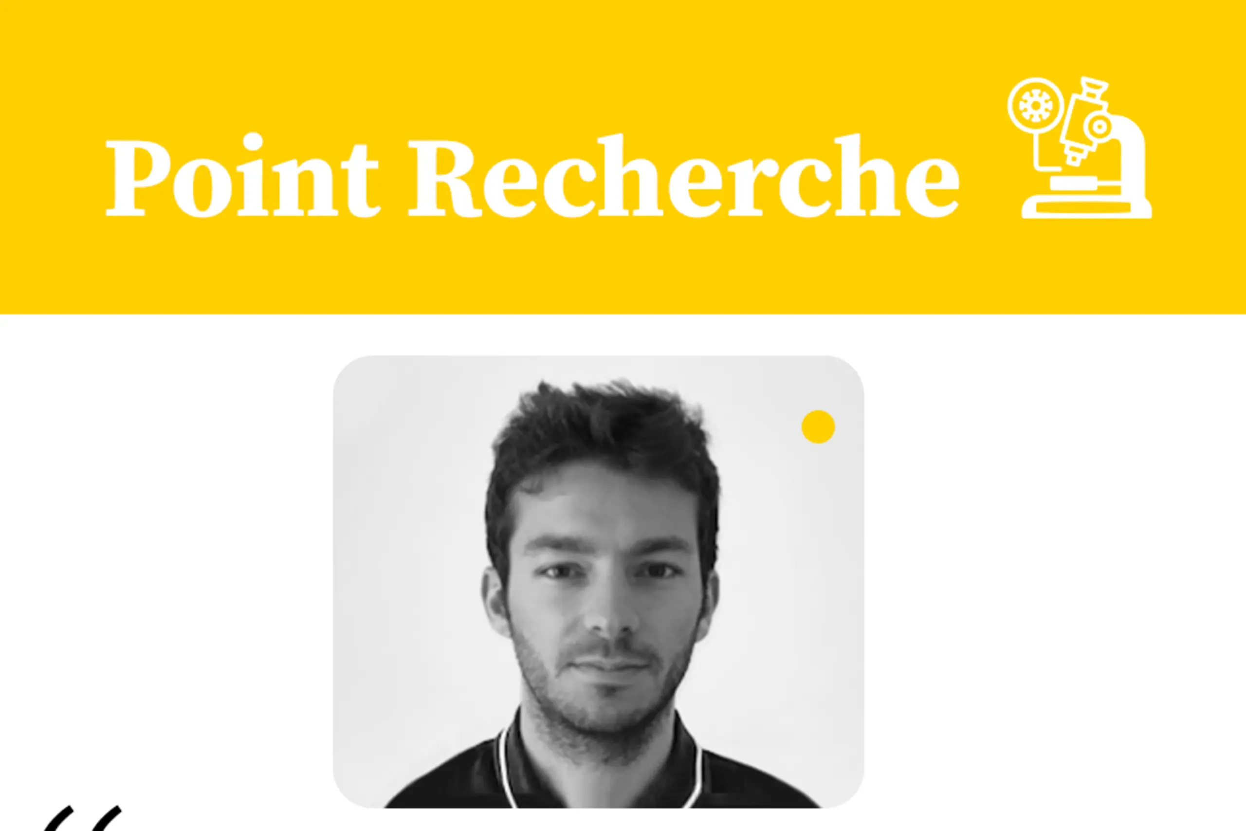 Point recherche