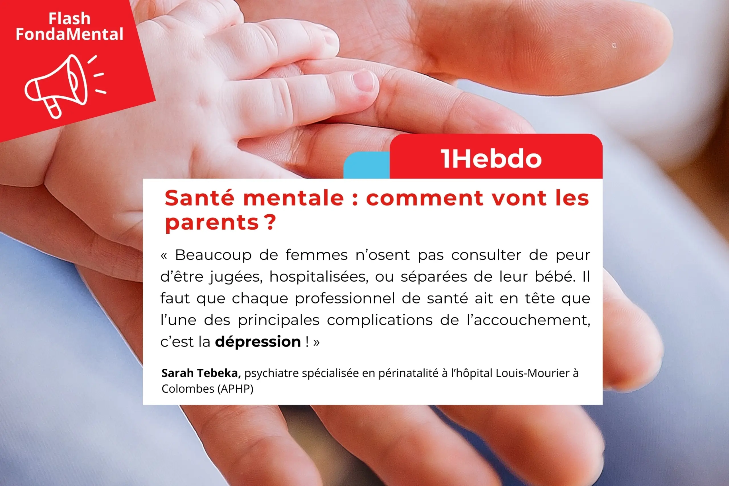 Santé mentale : comment vont les parents ?