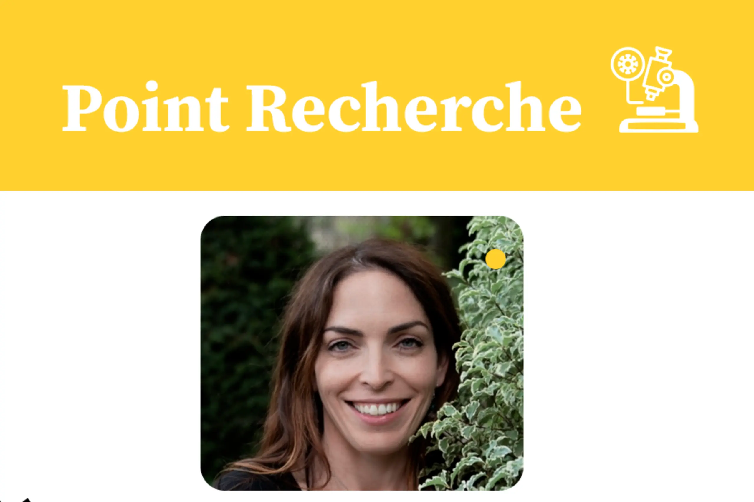 Point recherche