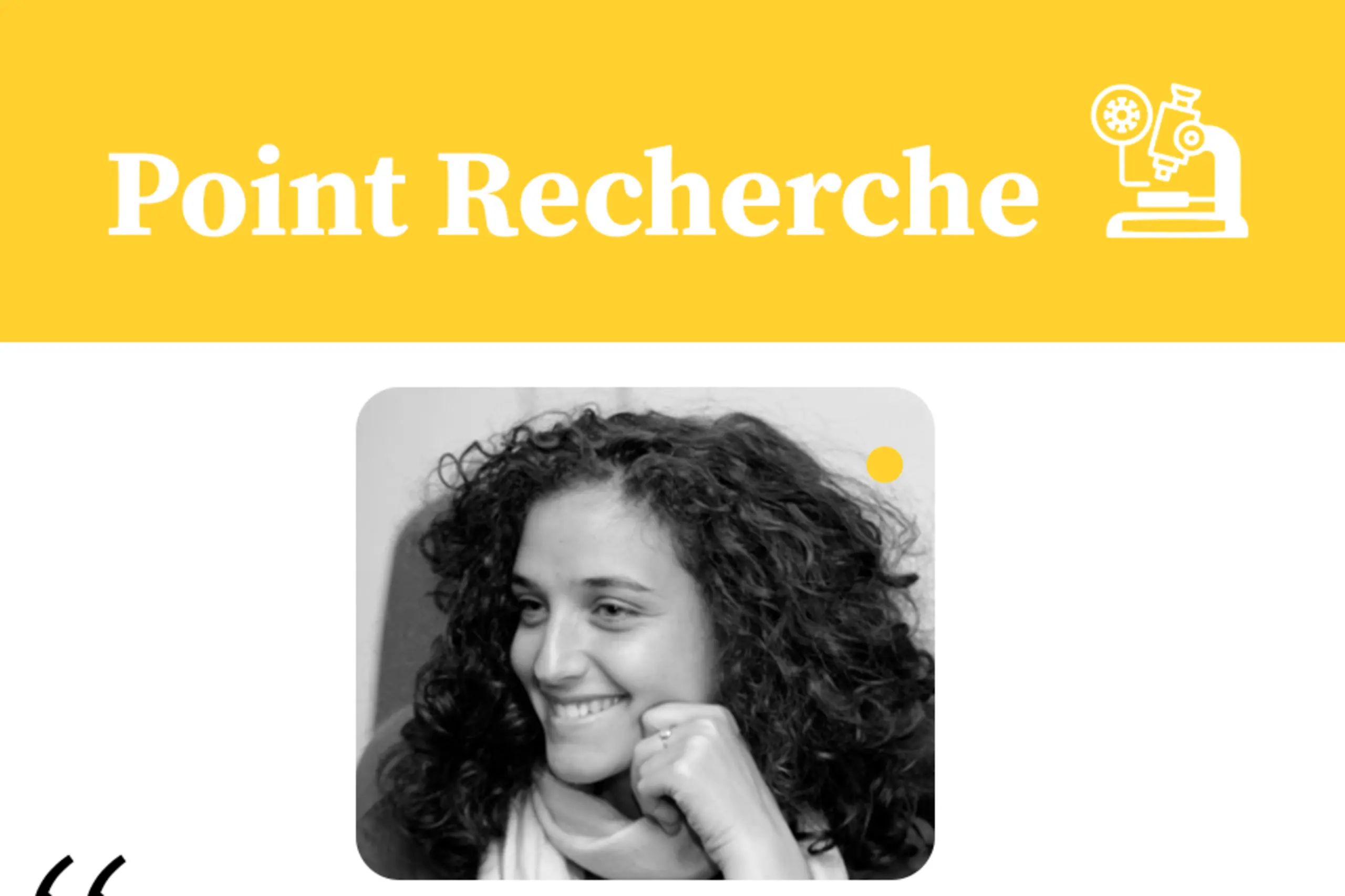 Point recherche