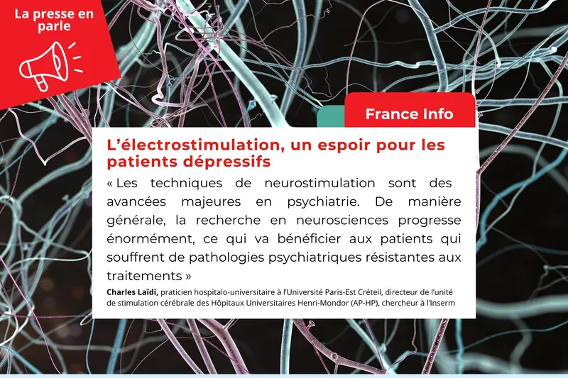  L’électrostimulation, un espoir pour les patients dépressifs
