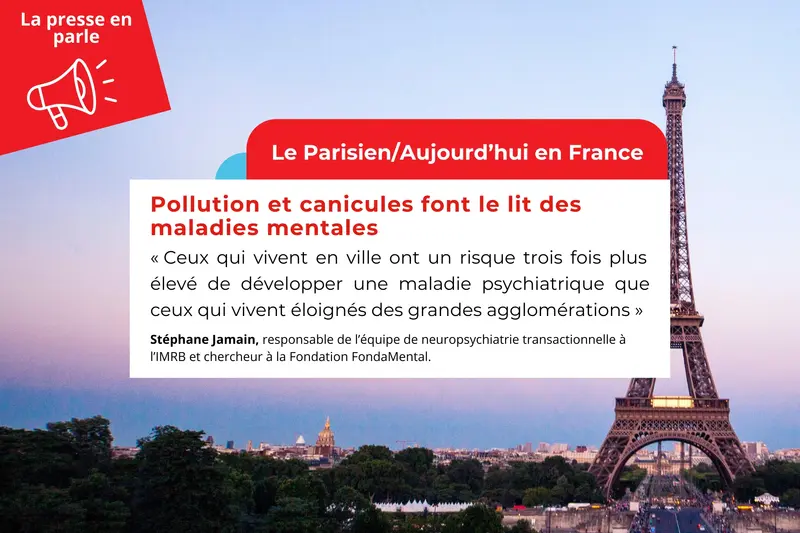 Pollution et canicules font le lit des maladies mentales