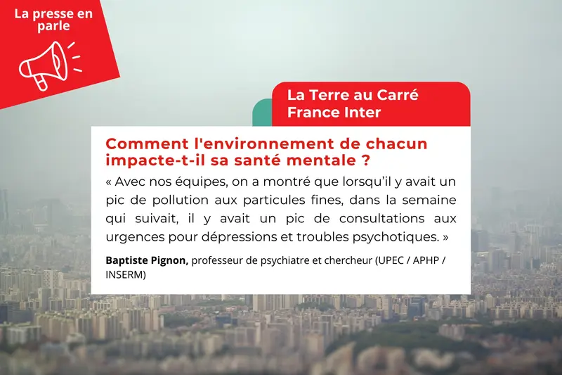 Comment l'environnement de chacun impacte-t-il sa santé mentale ?