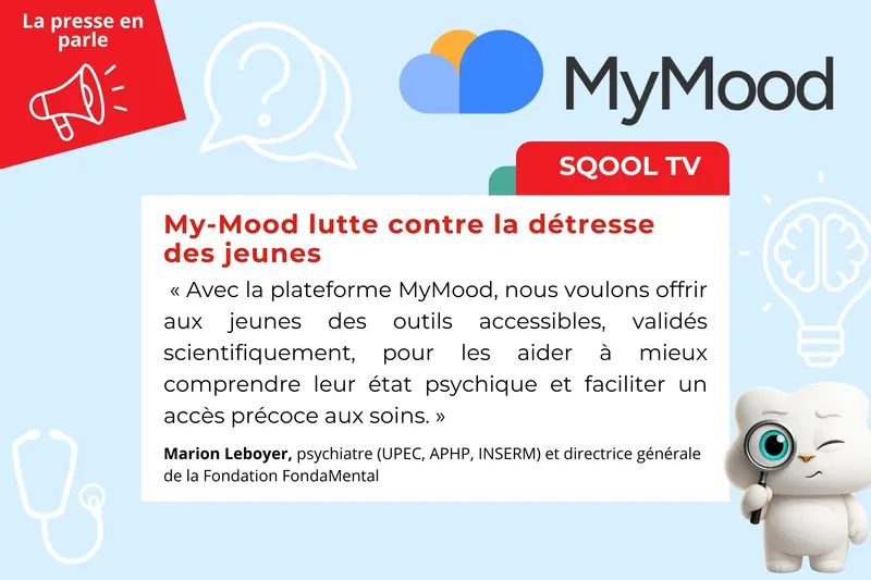 SQOOL TV | My-Mood lutte contre la détresse des jeunes