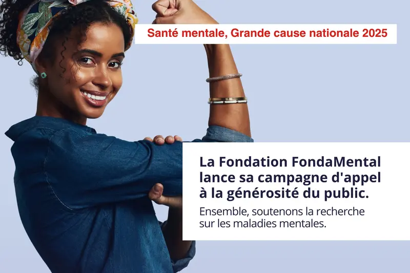 Visuel Campagne de fin d'année 2025 Fondation FondaMental