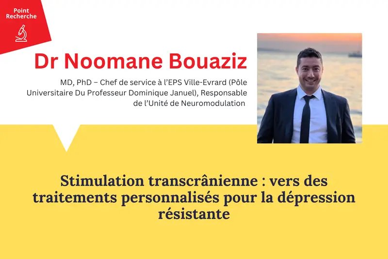 Stimulation transcrânienne : vers des traitements personnalisés pour la dépression résistante