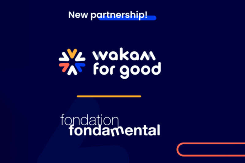 Logos Wakam for Good et Fondation FondaMental