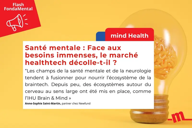 Santé mentale - Face aux besoins immenses, le marché healthtech décolle-t-il ?