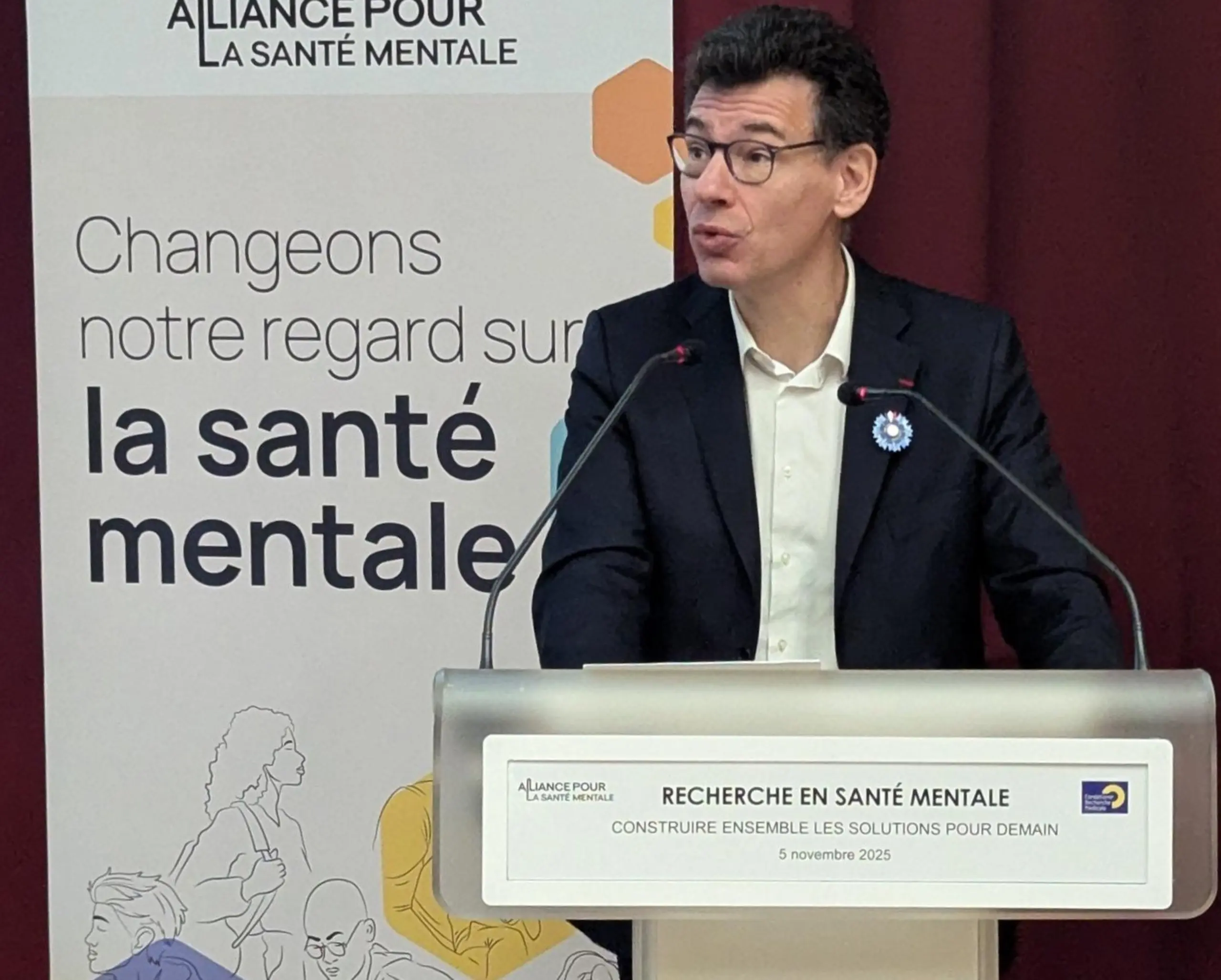 Philippe Baptiste, ministre de l’Enseignement supérieur, de la Recherche et de l’Espace. 