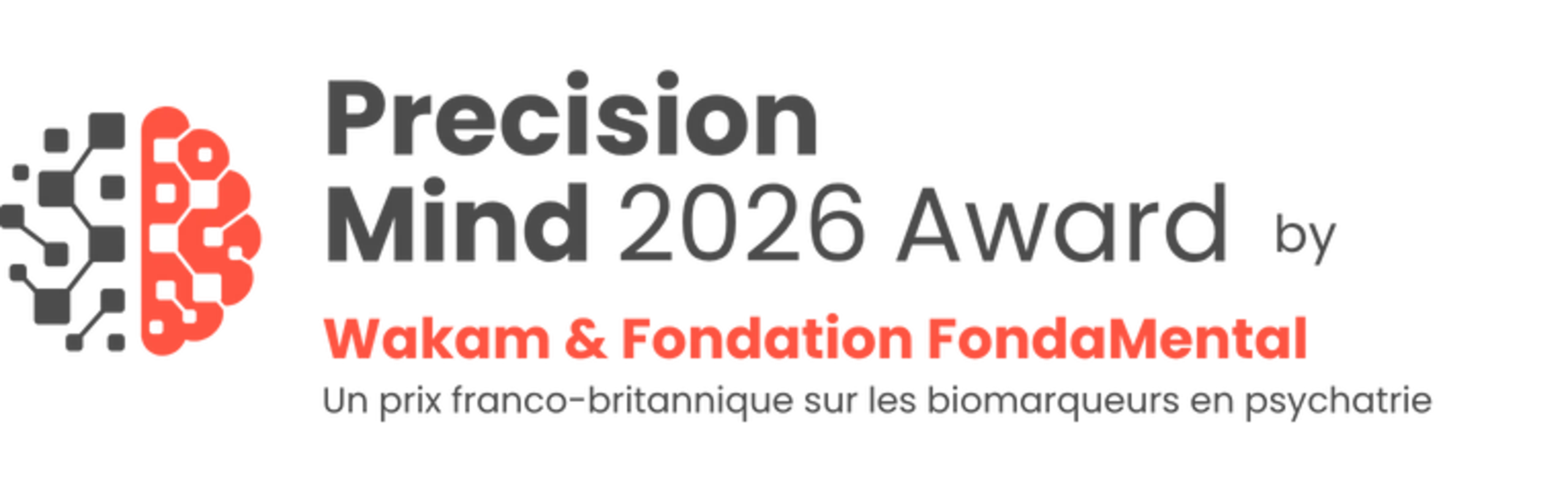 Logo Prix Precision Mind by Wakam & Fondation FondaMental